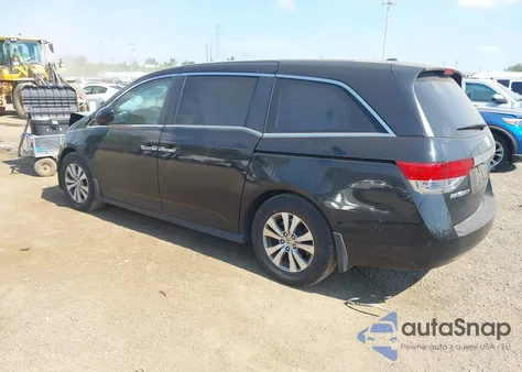 2015 Honda Odyssey Ex-L z USA, uszkodzony, nr VIN 5FNRL5H61FB128634